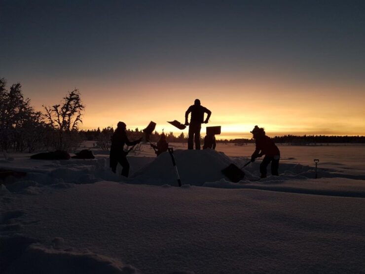 Kiruna: Build Your Own Igloo Overnight Tour - Itinerary Highlights