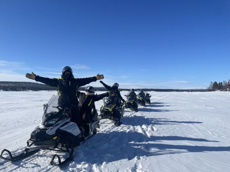 Kiruna: Guided Snowmobile Tour and Swedish Fika Experience - Experience Highlights