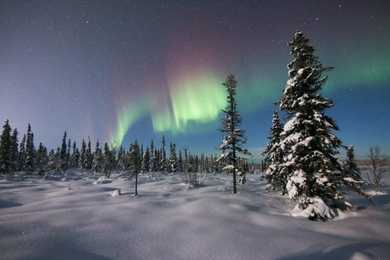 Kiruna: Northern Lights Minivan Chase with Warm Drink - Exploring the Kiruna Northern Lights Minivan Chase with Warm Drink