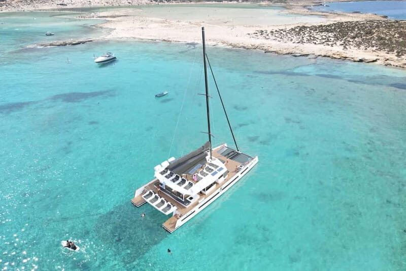 Kissamos: All-Inclusive Catamaran Cruise to Balos &Gramvousa - The Luxury of a Modern Catamaran