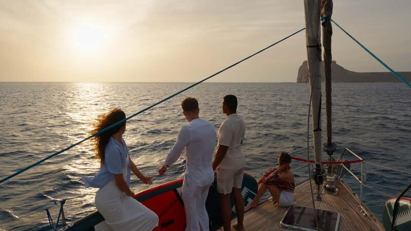 Kissamos: Balos & Gramvousa Sailing Cruise with Meal - Cruising to Balos Lagoon