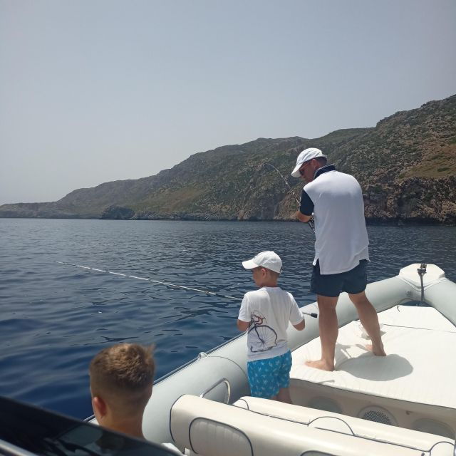 Kissamos: Private Fishing Trip With Snacks and Drinks - Full Description