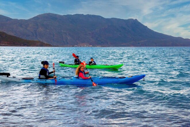 Kissamos: Sea Kayak Tour Around Kissamos Bay for Families - Inclusions