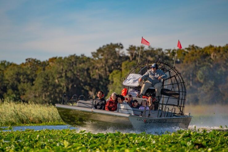 Kissimmee: Boggy Creek Airboat Ride With Optional Meal - Park Experience