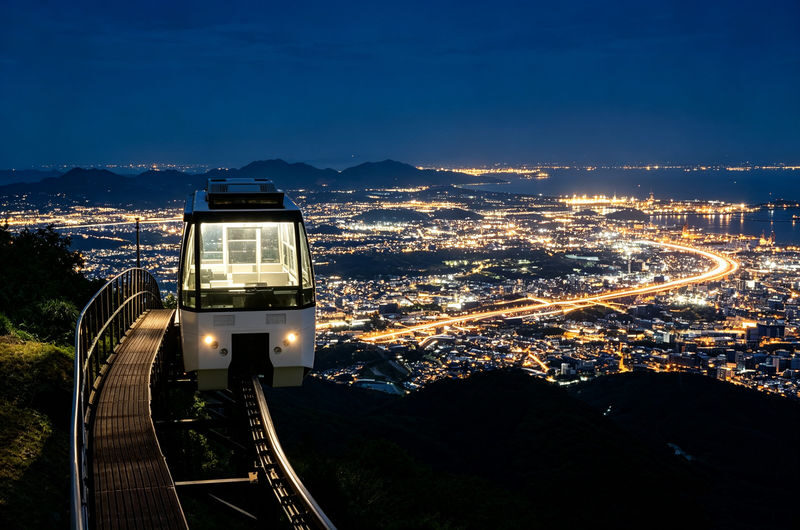 Kitakyushu Sarakurayama Night View & Motonosumi Shrine Day Tour (Departing from Fukuoka) - Mt. Sarakura: the view depends on the sky