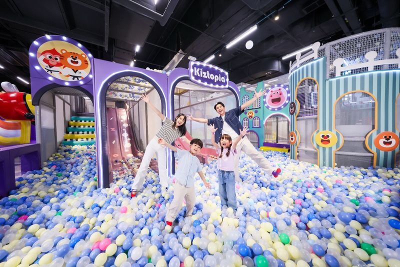 Kiztopia Hong Kong Outlet - New Town Plaza - A playground built for a two-hour burst