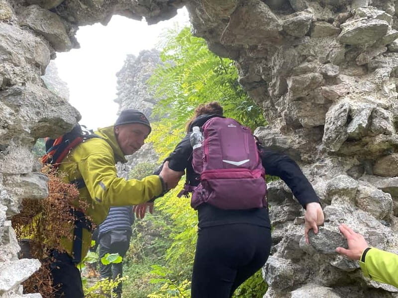 Klanjec: Hiking on Cesargrad and the heritage of Klanjec - Reaching the Fortress and Mountain House