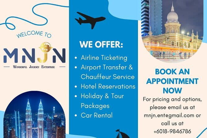 KLIA Airport Transfer-Pick Up/Drop Off Around 80km - Good To Know