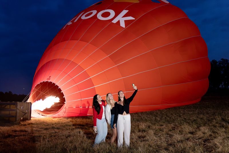 Klook Gold Coast Hot Air Balloon Experience with Sparkling Wine - A 4 a.m. pickup, then a changing launch site
