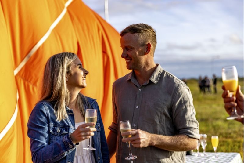 Klook Gold Coast Hot Air Balloon Experience with Sparkling Wine - Photos are useful, but keep your phone secure