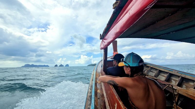 Ko Lanta 4 Islands Longtail Boat Tour with Emerald Cave - The cave calls for calm swimming
