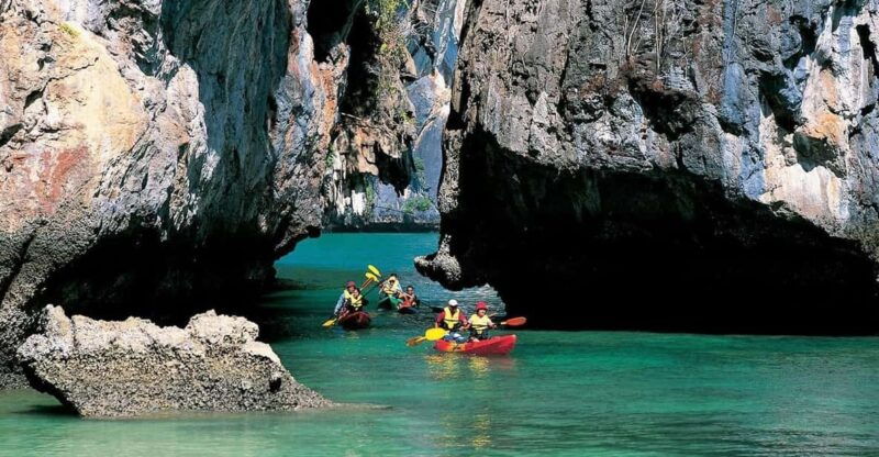Ko Lanta: Ko Aung, Ko Phee Ghost Island Cave, Talabeng Kayak - Pickup and Boat Ride