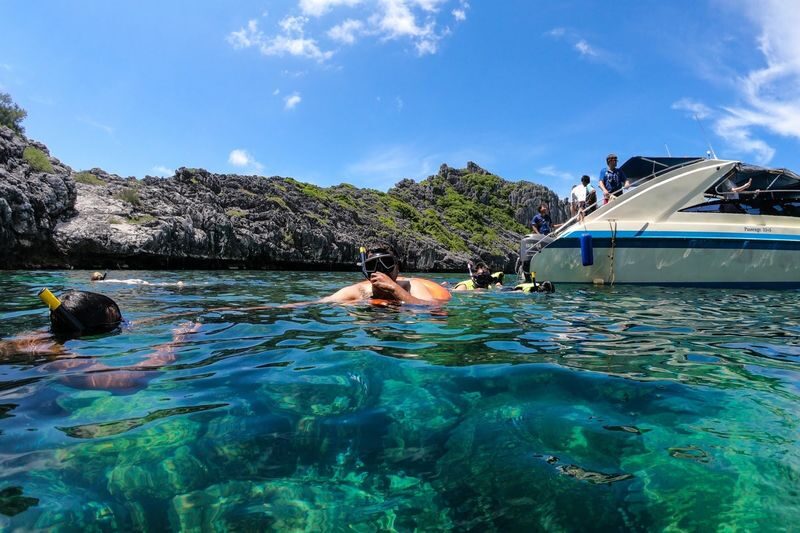 Ko Samui Full-Day Angthong Snorkeling & Kayaking Tour - Snorkeling means a short look underwater