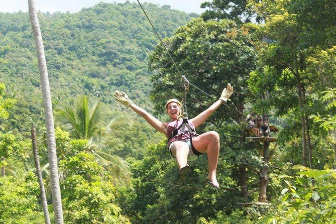 Ko Samui : Sky Fox Cable Ride in the Jungle - Sky Fox Cable Ride: A Thrilling Adventure