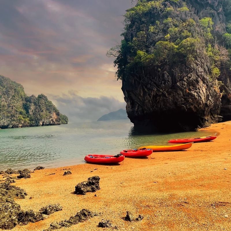 Ko Talabeng & Ghost Cave Island Half-day Caving & Kayaking Tour - At a glance: mangroves, caves, and a beach stop
