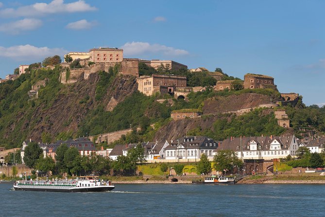 Koblenz Day Trip From Frankfurt: Ehrenbreitstein Fortress, Rhine Valley Cable Car Ride and German Di - Visit to Ehrenbreitstein Fortress