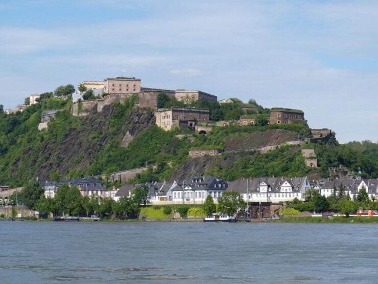 Koblenz - Guided Tour of the Ehrenbreitstein Fortress - Panoramic Views of Koblenz
