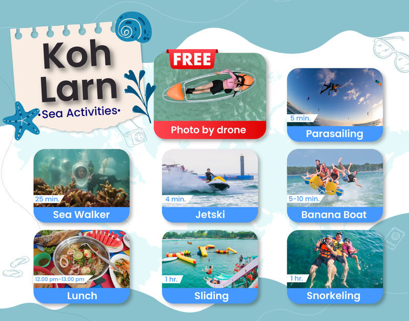 Koh Larn Full-Day Tour with Water Activities from Pattaya - What the tour does well, and where it can fall short