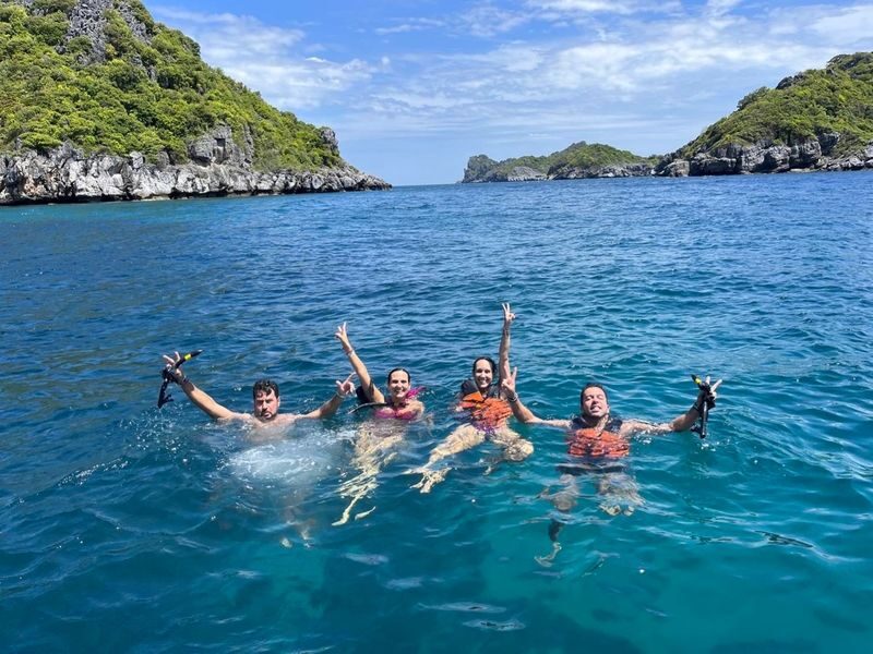 Koh Phangan/Koh Samui: Koh Tao & Nang Yuan Day Tour with Snorkel - Lunch: confirm which island is serving it