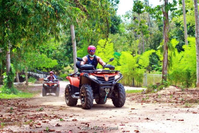 Koh Samui: ATV and Zipline Experience With Transfer - ATV Adventure in Lipa Noi