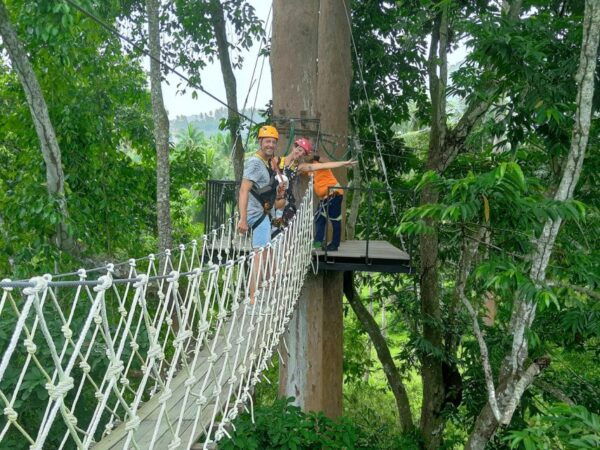 Koh Samui: ATV and Zipline Experience With Transfer - Ziplining Above Treetops