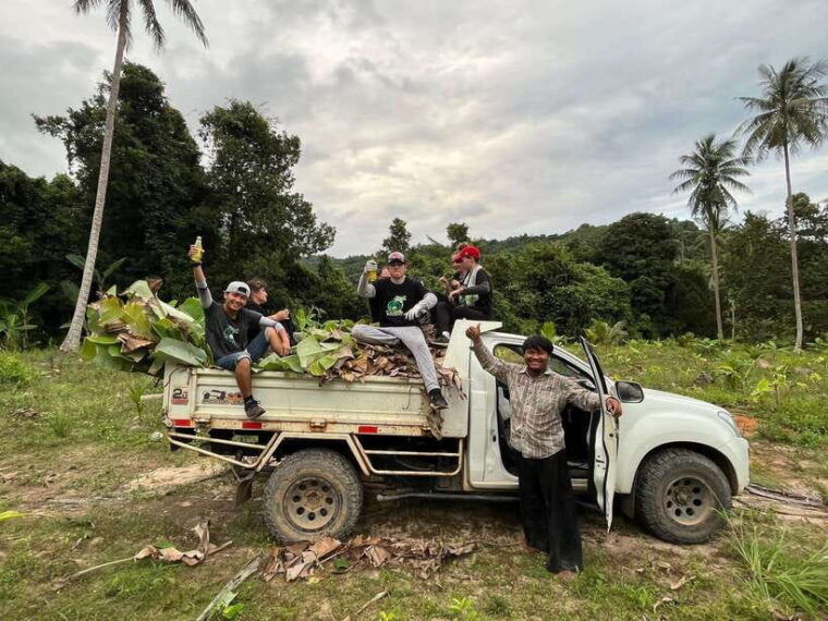 Koh Samui: Ethical Elephant Sanctuary Tour With Buffet Lunch - Observation and Participation