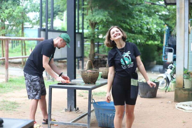 Koh Samui: Ethical Elephant Sanctuary Tour With Buffet Lunch - Dining Experience