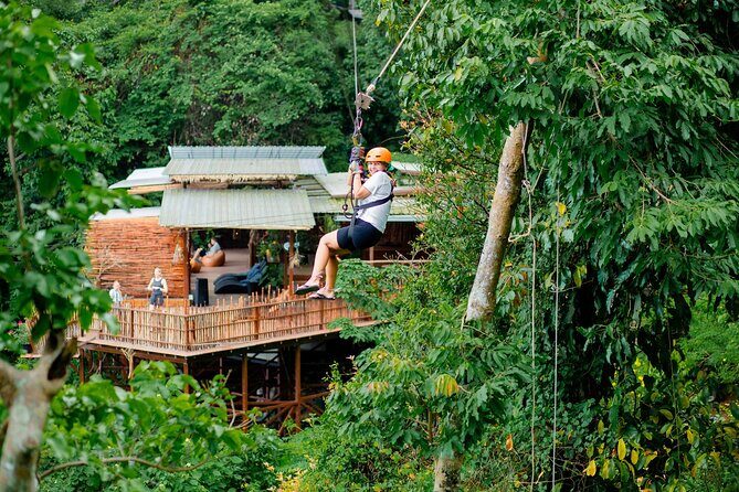 Koh Samui Jungle Zipline and Cafe with Waterfall Views - Good To Know