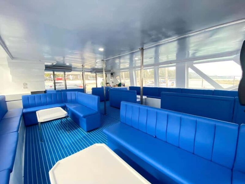 Koh Samui: Koh Madsum & Koh Tan Speed Catamaran Tour - Visiting Koh Madsum: Pigs, Beaches, and Scenic Views