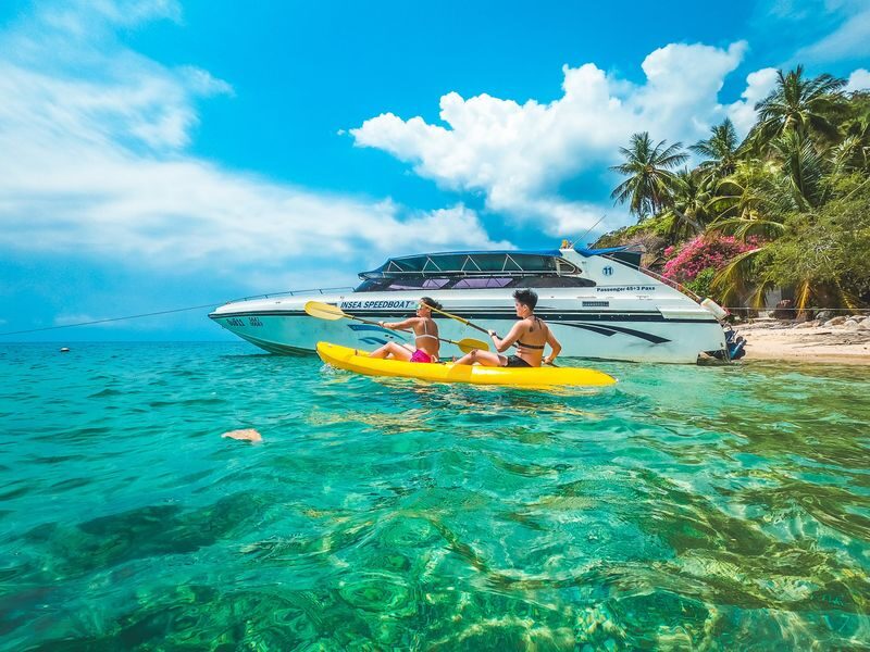 Koh Samui Koh Nangyuan & Koh Tao Full-Day Snorkeling Tour - Koh Nangyuan’s sandbar and viewpoint