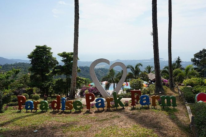 Koh Samui Paradise Park Farm Admission Ticket With Return Transfer - Inclusions With Admission Ticket and Return Transfer