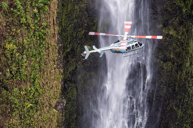 Kohala Coast & Waterfalls Helicopter Tour From Kona on Hawaii Island - View Frozen Lava From Past Eruptions