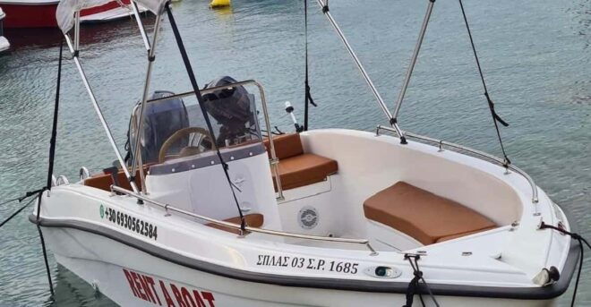 Kolympia: Boat Rental Anthony Quinn,Lindos,Tsampika,Stegna. - Equipment and Features