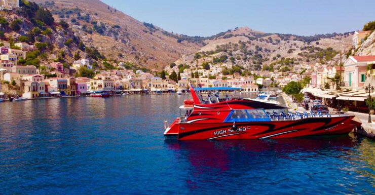 Kolympia: High-Speed Boat to Symi Island & St George's Bay - Experience Highlights