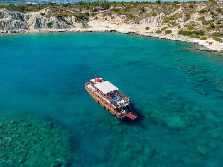 Kolympia : Transfer & Cruise to Lindos with 3 Swimming Stops - FAQs