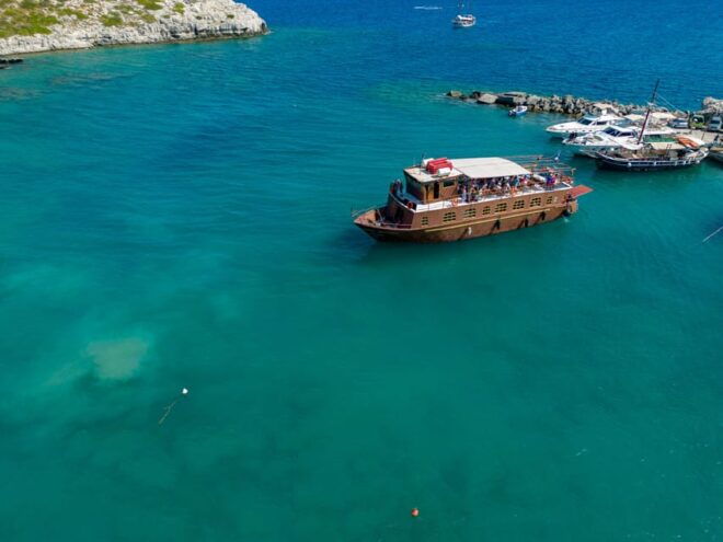 Kolympia : Transfer & Cruise to Lindos With Swimming Stops - Swimming Stop Locations