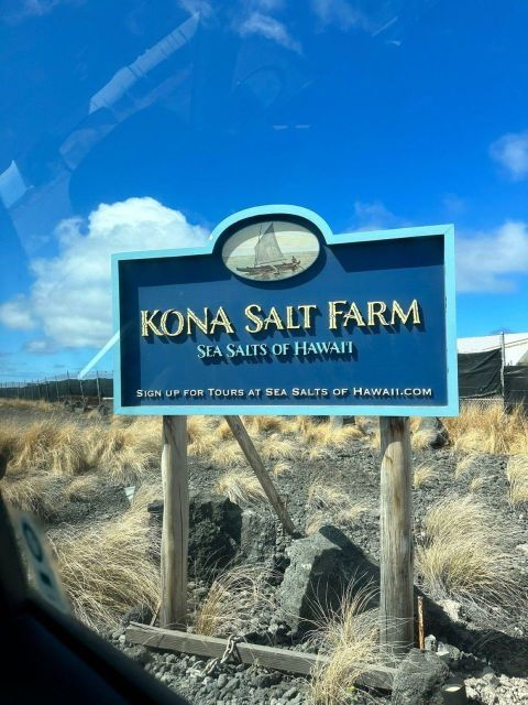 Kona: Hawaiian Salt Farm Tour - Tour Activity Details