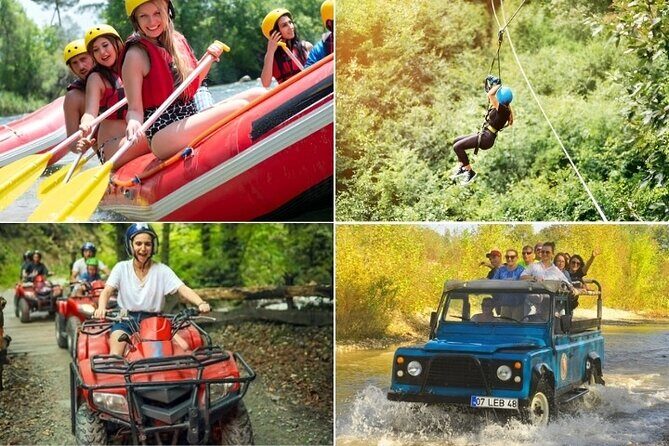 Köprülü Canyon( 4 in 1 ) Combo Rafting , Buggy & Jeep & Zipline - An In-Depth Look at the Köprülü Canyon Adventure