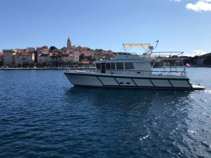 KorčUla: Island Yacht Cruise With Wine Tasting and Dinner - Activity Details
