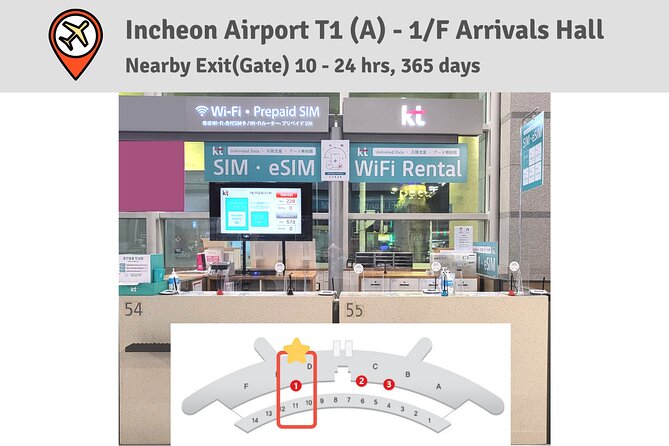 Korea Portable Wifi With Unlimited Data Pick up at Korea Airports - Pricing and Booking
