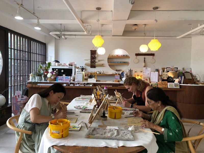 Korea Traditional Minwha Art One Day Class - At a glance