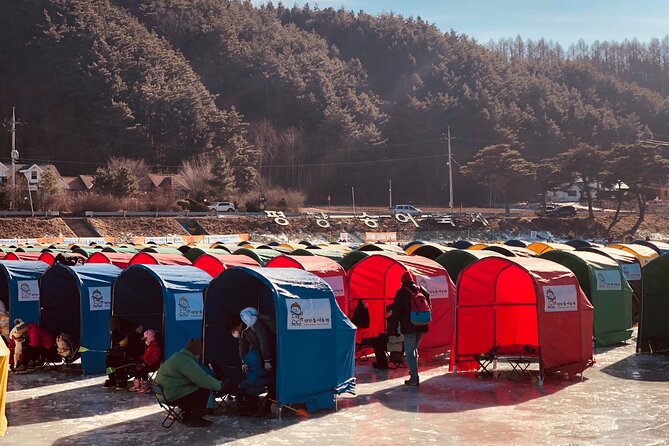 Korea Winter Ice Fishing Festival (Pyeongchang Trout Festival Tent Ice Fishing) - Customer Review