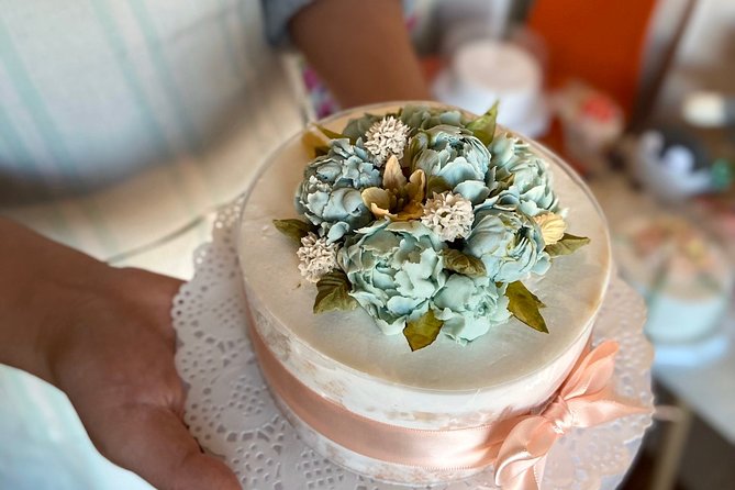 Korean Soy Cream Flower Cake ; One Day Class - Workshop Overview