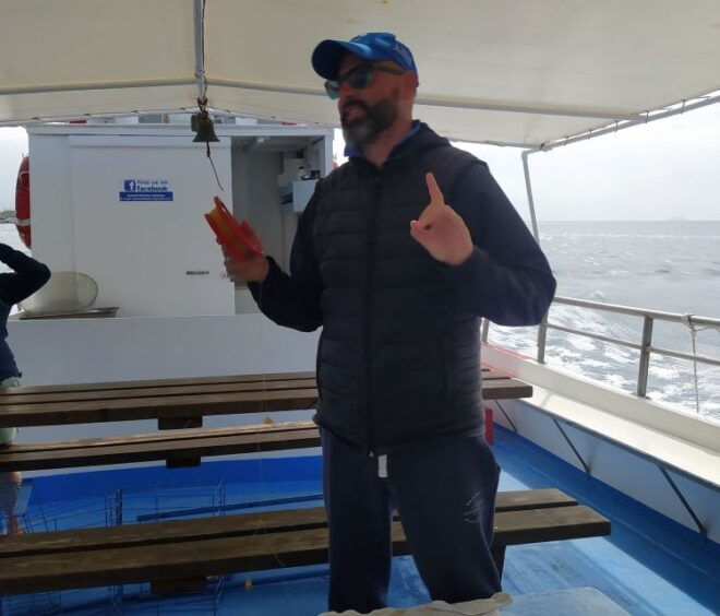 Kos: Kefalos Bay Boat Cruise With Fishing, Swimming, & Meal - Transportation & Pickup