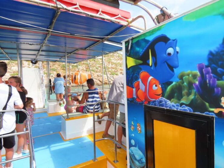Kos Town: Glass-Bottom Boat Cruise With Swimming Stops - Booking Information