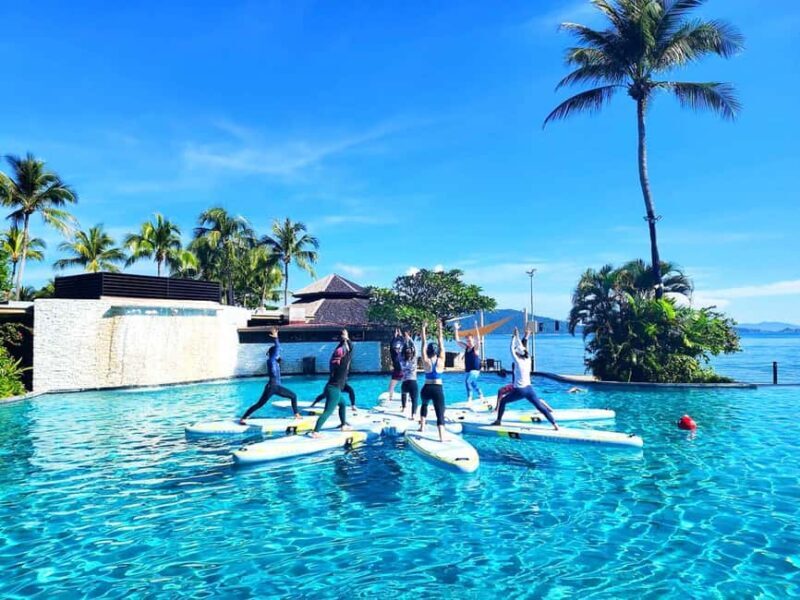 Kota Kinabalu: 5 Star Shangri-La Tanjung Aru Hotel SUP Yoga - What to Expect