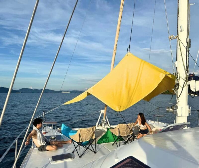 Kota Kinabalu: Snorkle from Catamaran with Meal & Activities - Sunset & Night Cruise
