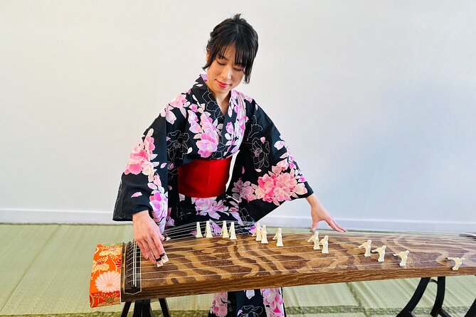 Koto (Japanese Traditional Instrument) Experience - Whats Included