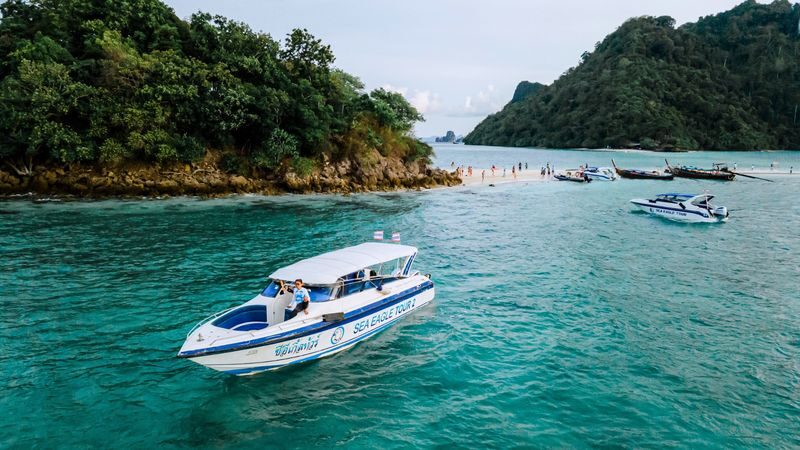 Krabi 4 Islands Day Tour with Snorkeling - Four islands, one busy half-day