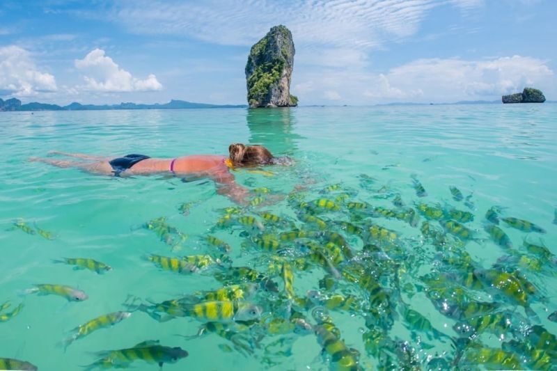 Krabi 4 Islands Day Trip with Snorkeling - Four islands, one day on the water